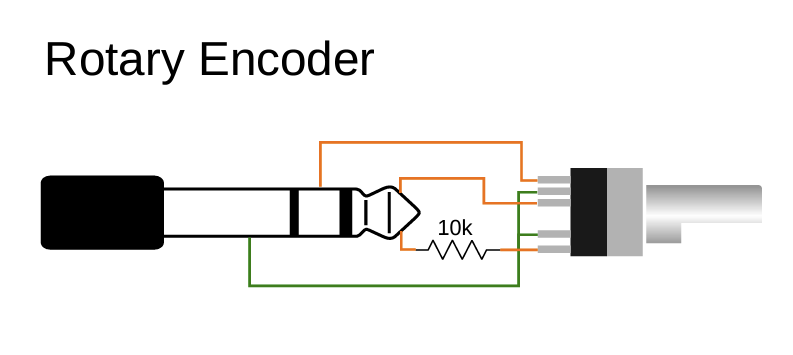 wiring diagram, eDRUMin manual 2.3.2